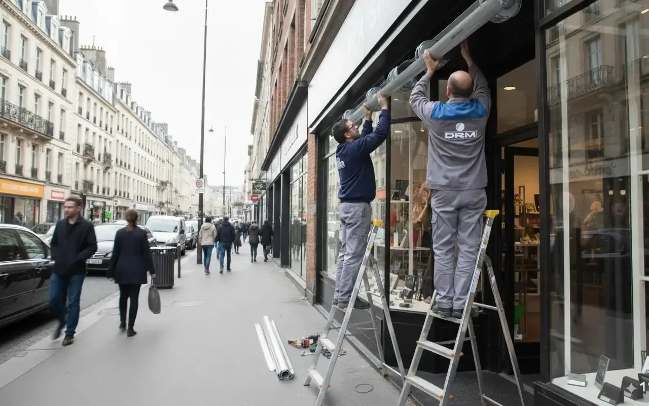 Installation et pose de rideau métallique à Paris 12 Installation et pose de rideau métallique à Paris 12
